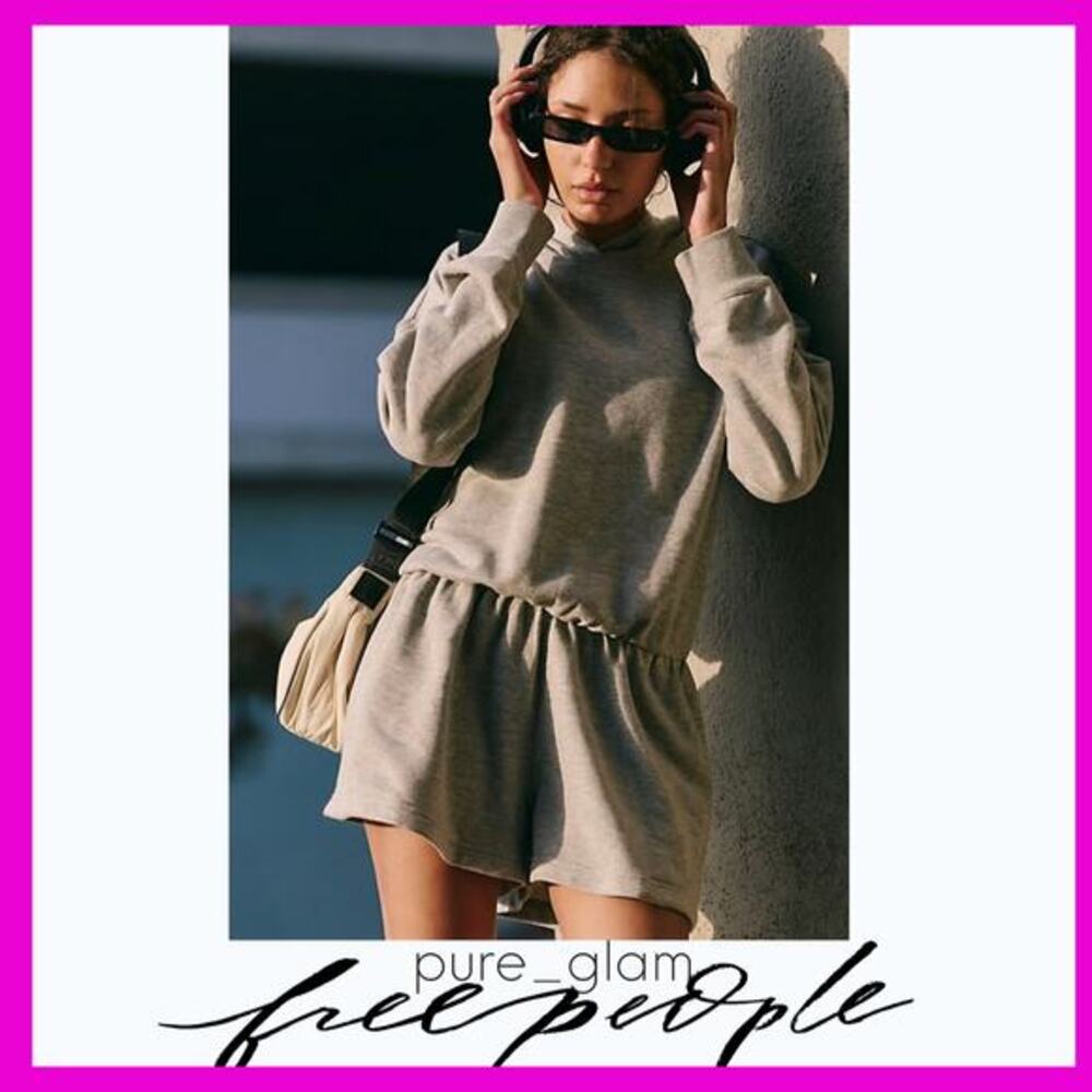 Free People hooded romper